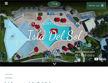 Tablet Screenshot of isladelsolycc.com